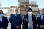 عملیات اجرایی ذخیره‌سازی گاز در سرخس با حضور رئیس جمهور آغاز شد