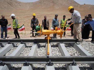 تکمیل بخش جدید راه‌آهن چابهار–زاهدان با ریل ذوب‌آهن اصفهان
