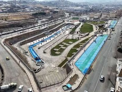 در راستای توسعه متوازن شهری؛ پارک ۵ هکتاری معلم در سنندج افتتاح شد